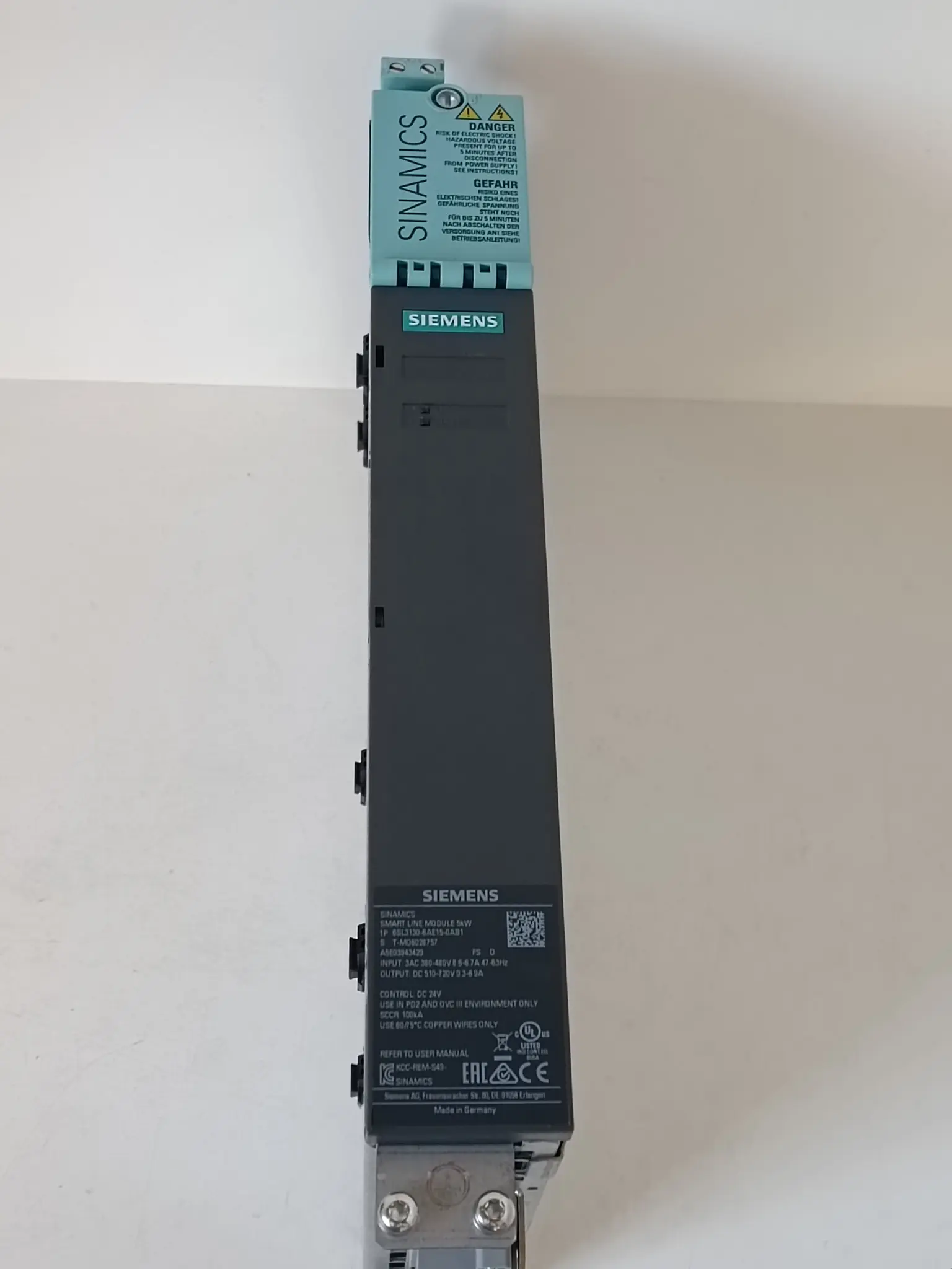 Produktfoto 1 von Intelligentes Leistungsmodul, SINAMICS, 5KW