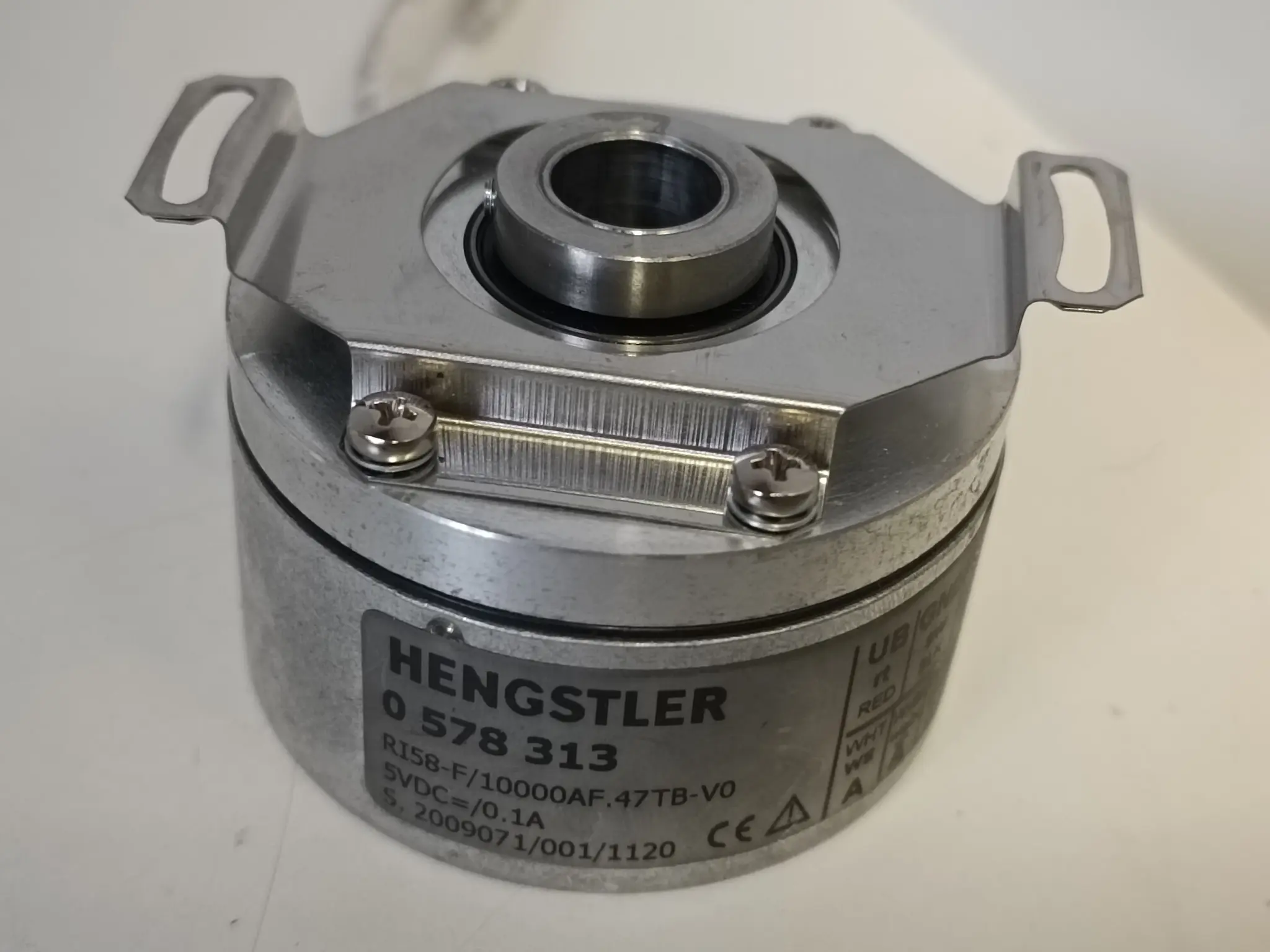 Produktfoto 1 von Drehgeber + ca. 12m Anschlussleitung, RI58-F/10000AF.47TB-V0, 0578313