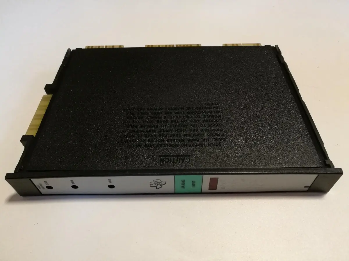 500-5009 Siemens Simatic 500 Texas Instruments analog input 4-channel 5005009