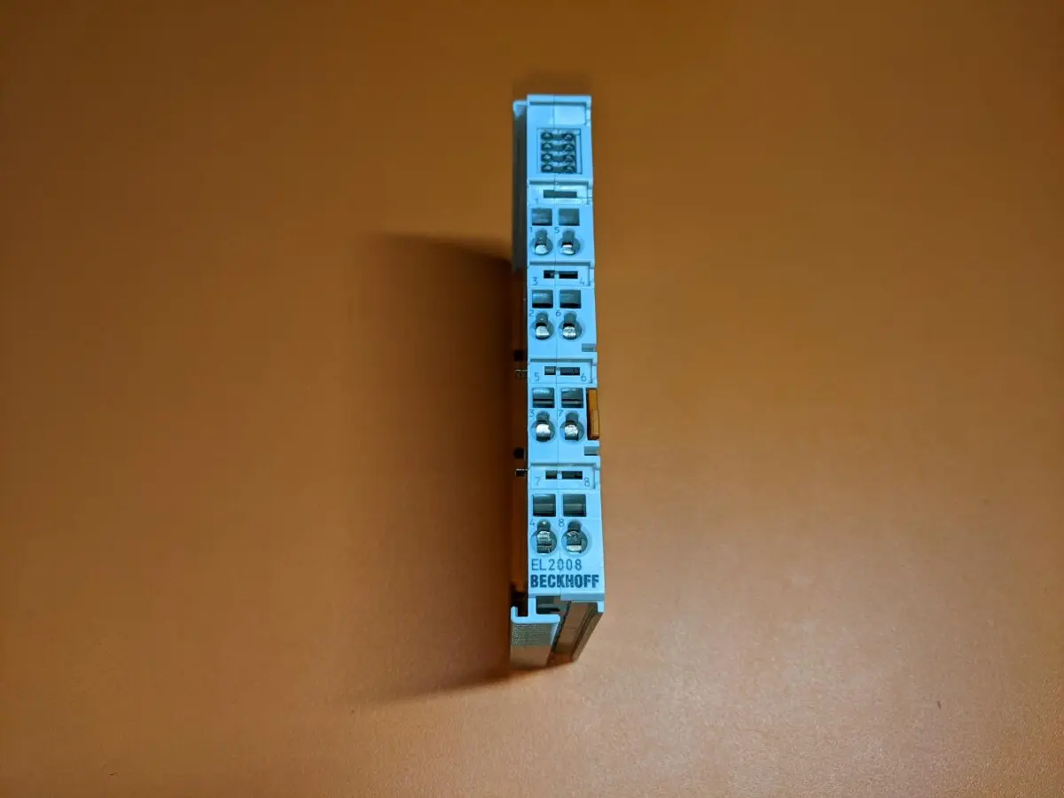 Produktfoto 1 von Beckhoff Busklemme EL2008 8x Digitalausgang Ethercat 24VDC digital output