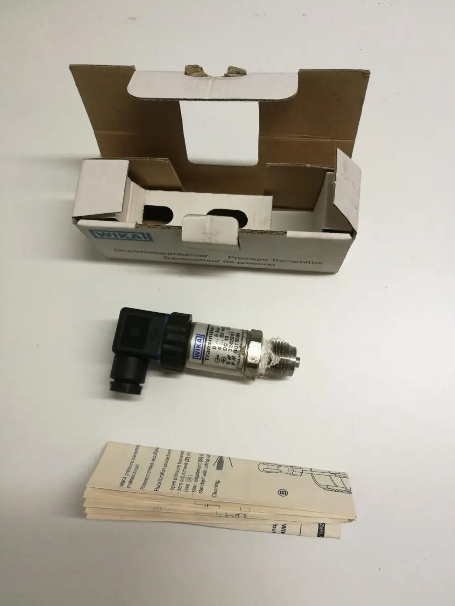 Produktfoto 1 von WIKA S-10 Druckmessumformer 9013539 Transmitter 0-6bar 4 - 20mA 10 - 30VDC