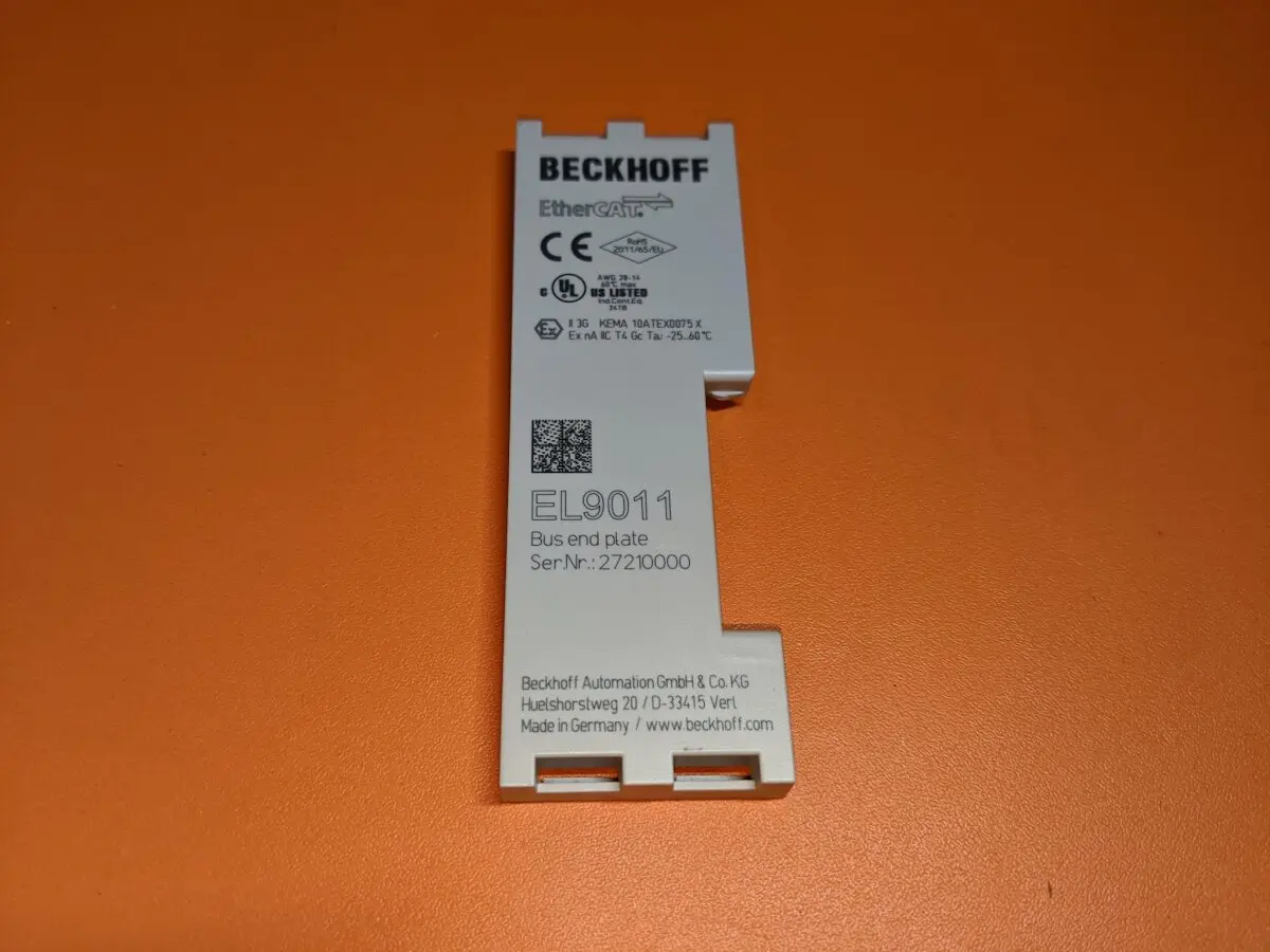 Produktfoto 1 von Beckhoff Busklemme EL9011 Busendkappe