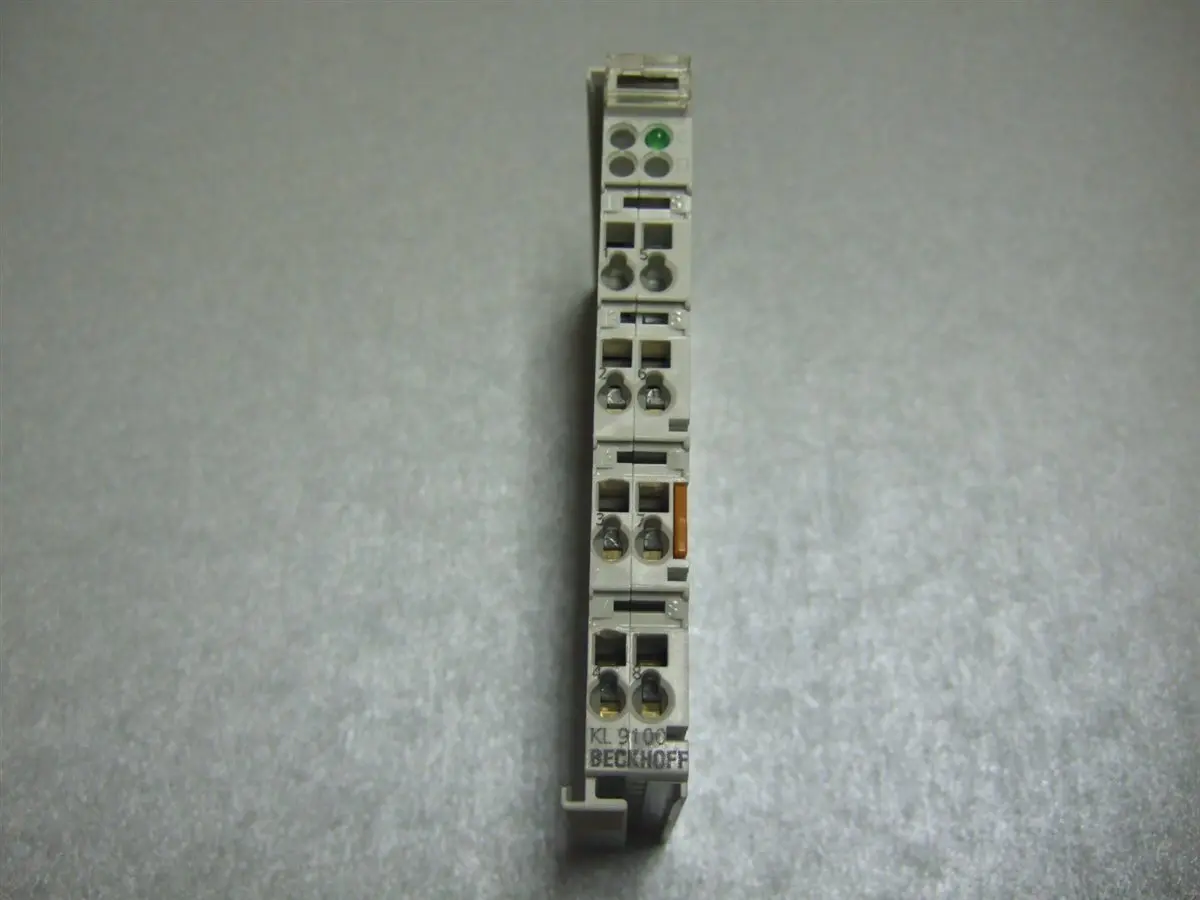 Produktfoto 1 von Beckhoff Busklemme KL9100 Einspeiseklemme KL 9100 supply terminal