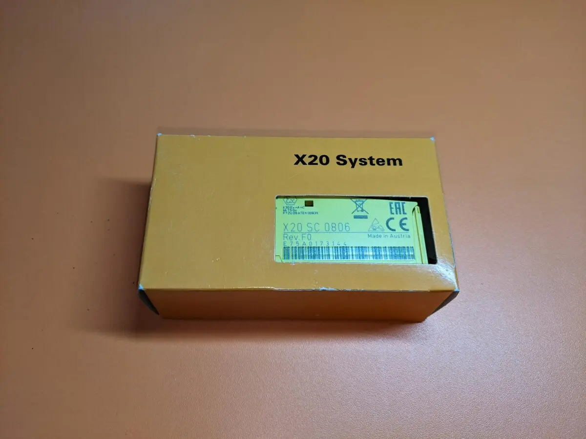 Produktfoto 1 von B&R X20 SC 0806  Safety module Bernecker & Rainer X20SC0806
