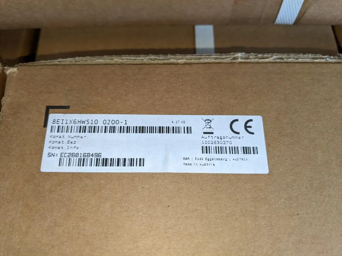 B&R Acopos P3 8EI1X6HWS10.0200-1 Servoverstärker 1 Achsen Servoregler