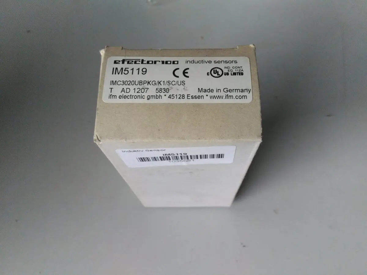 Produktfoto 1 von IFM Induktiver Sensor IM5119  PNP 10-36VDC / 200 mA, Kubisch 20 mm, IP67