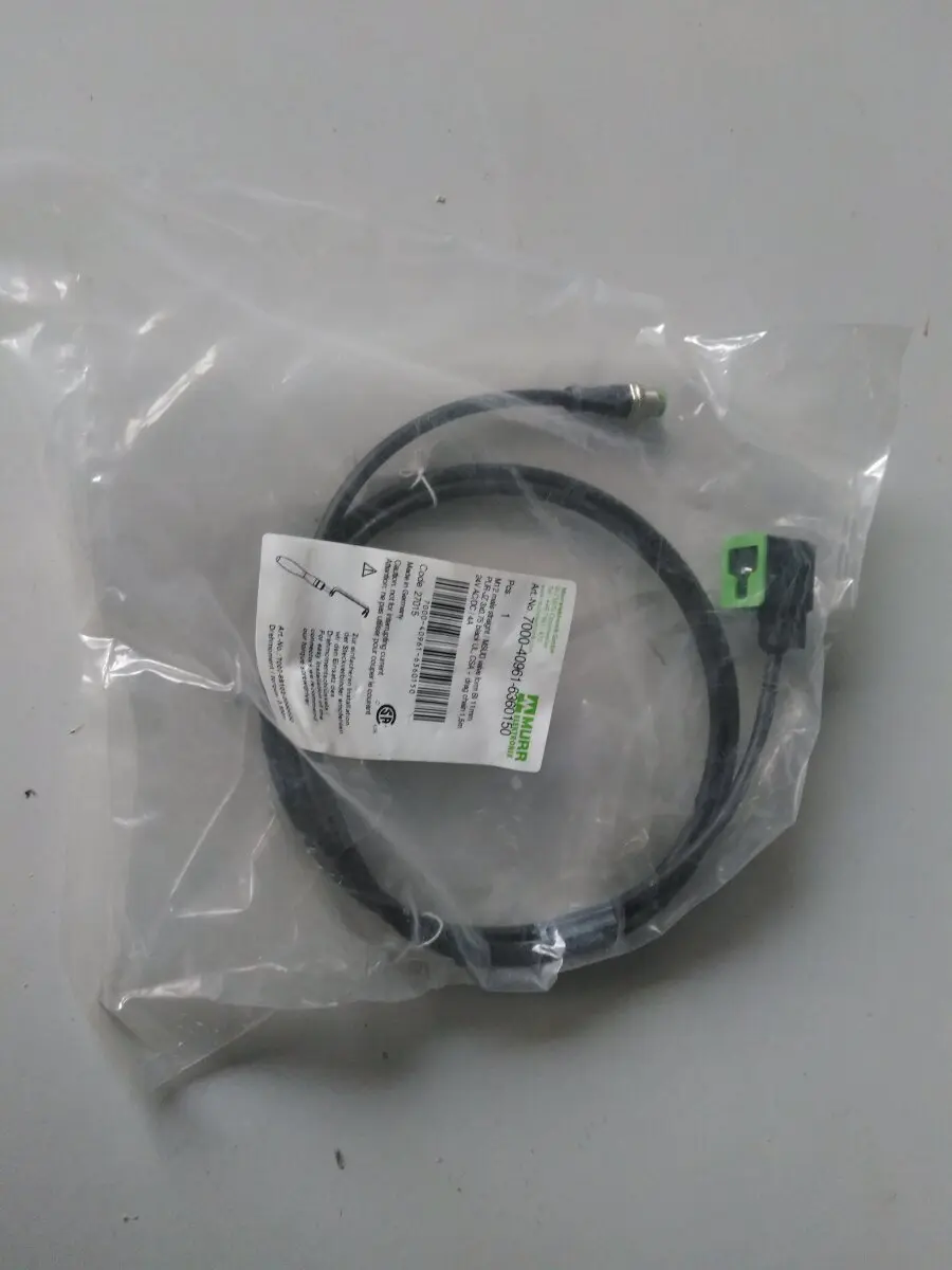 Produktfoto 1 von Murr Verbindungsleitung M12/MSUD 7000-40961-6360150 M12 MSUD Ventilstecker 1,5m