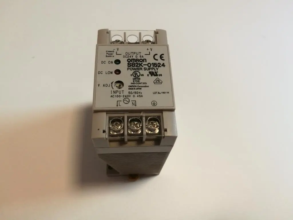 Produktfoto 1 von Netzteil Omron S82K-01524  24V 0.45A Stromversorgung 100-240VAC
