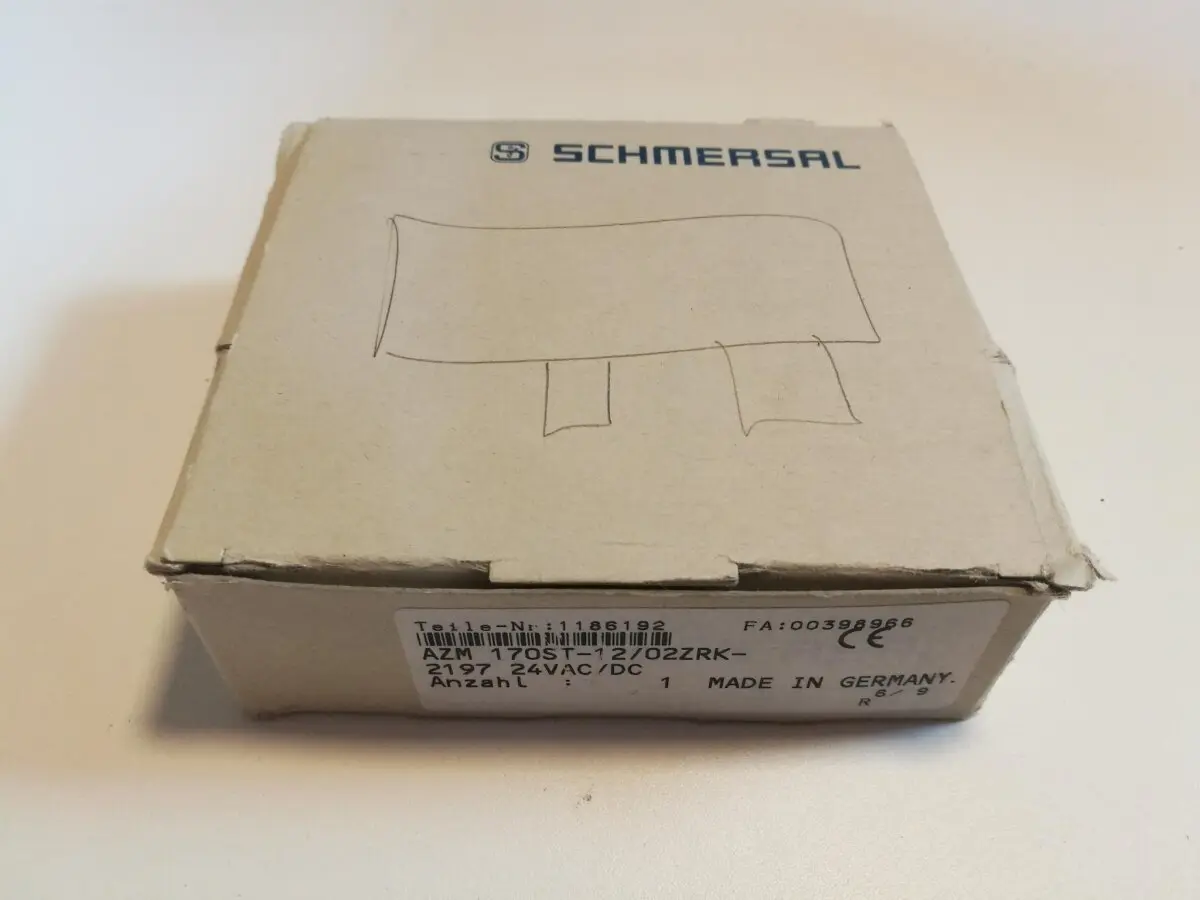 Produktfoto 1 von Schmersal Sicherheitszuhaltung AZM170ST-12/11ZRK-2197 1186196 safety switch neu