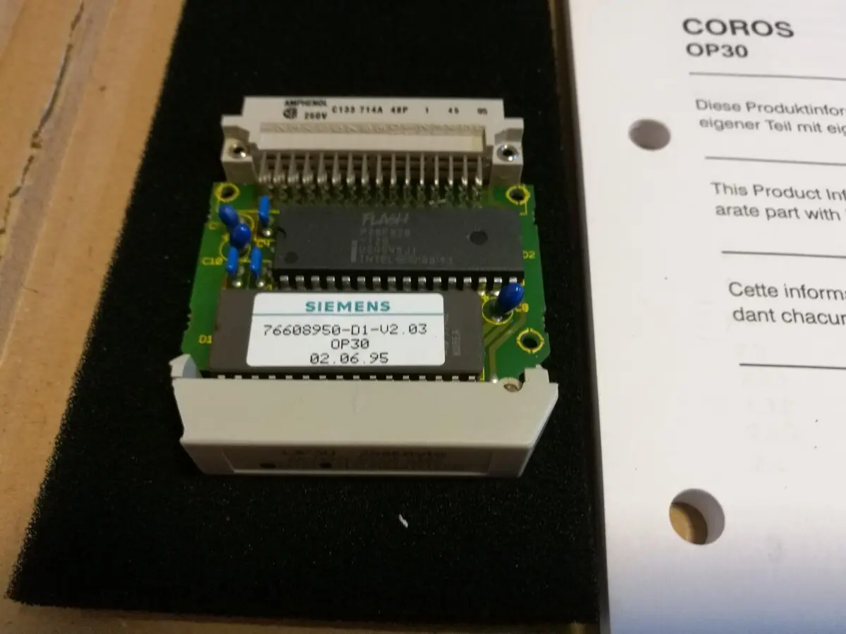 Produktfoto 1 von Siemens Simatic 6AV3971-1XD03-0AB0 DPM3 Speichermodul OP30 6AV3 971-1XD03-0AB0