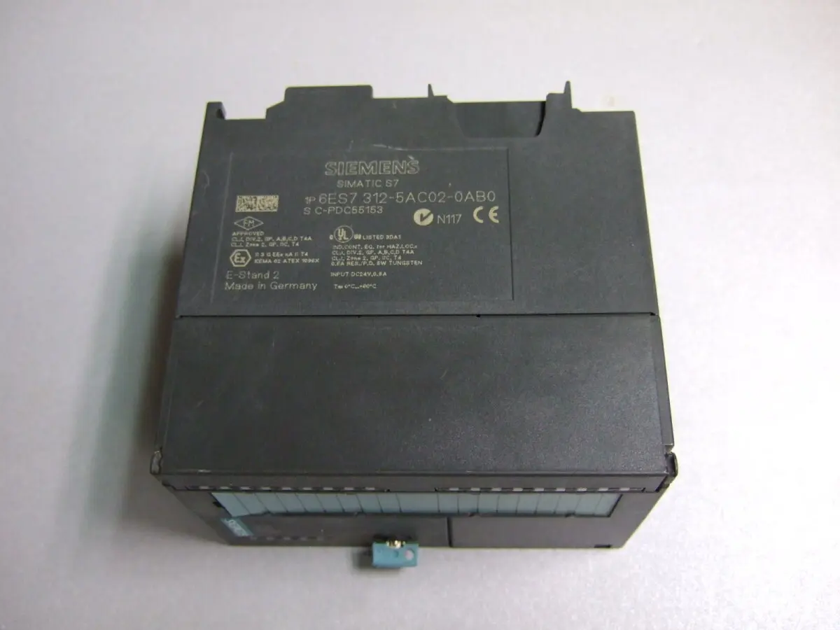 Produktfoto 1 von Siemens Simatic S7 CPU 312 6ES7312-5AC02-0AB0 6ES7 312-5AC02-0AB0