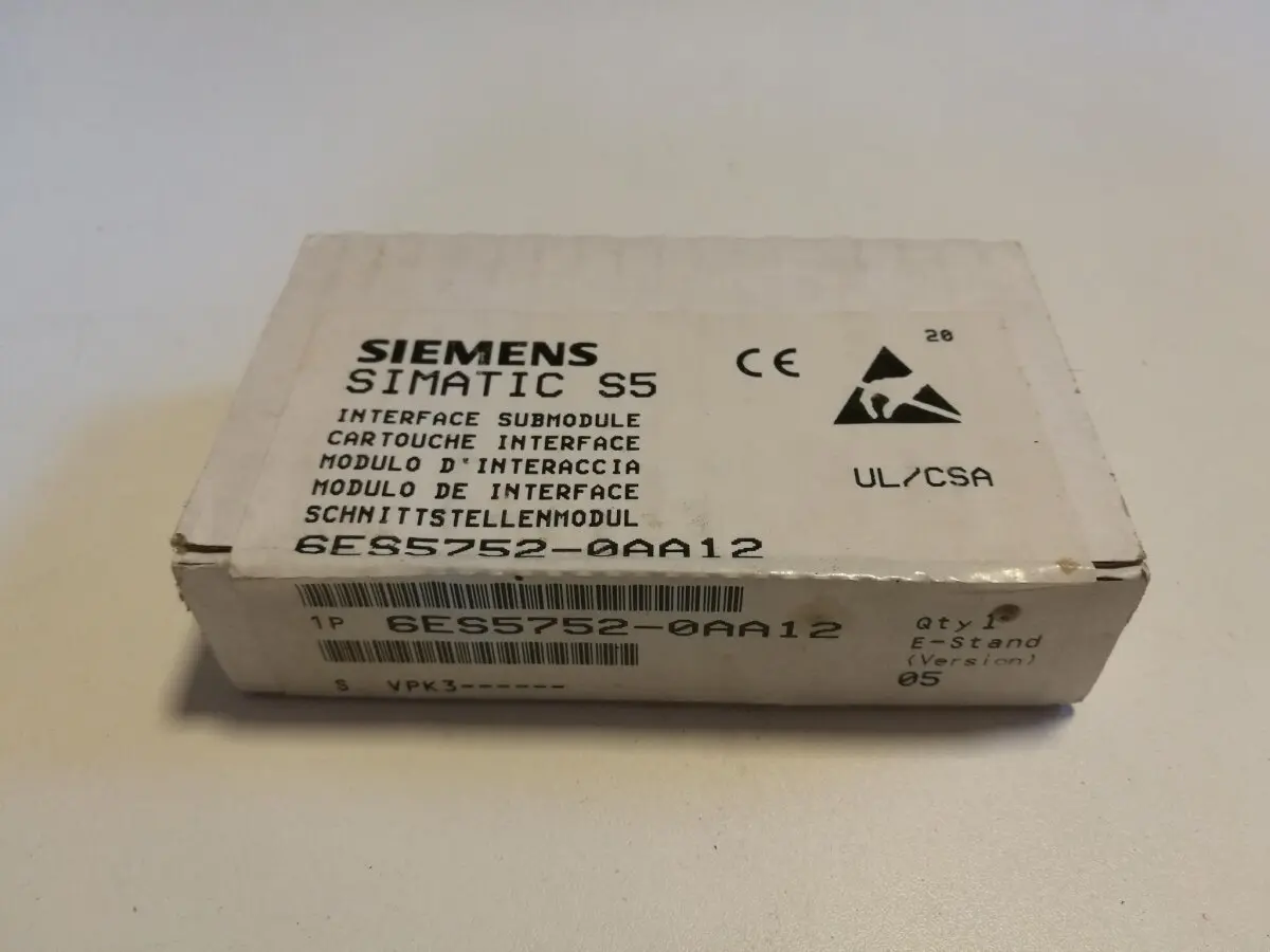 Produktfoto 1 von Siemens Simatic S5 6ES5 752-0AA12 Schnittstellenmodul 6ES5752-0AA12 Submodule