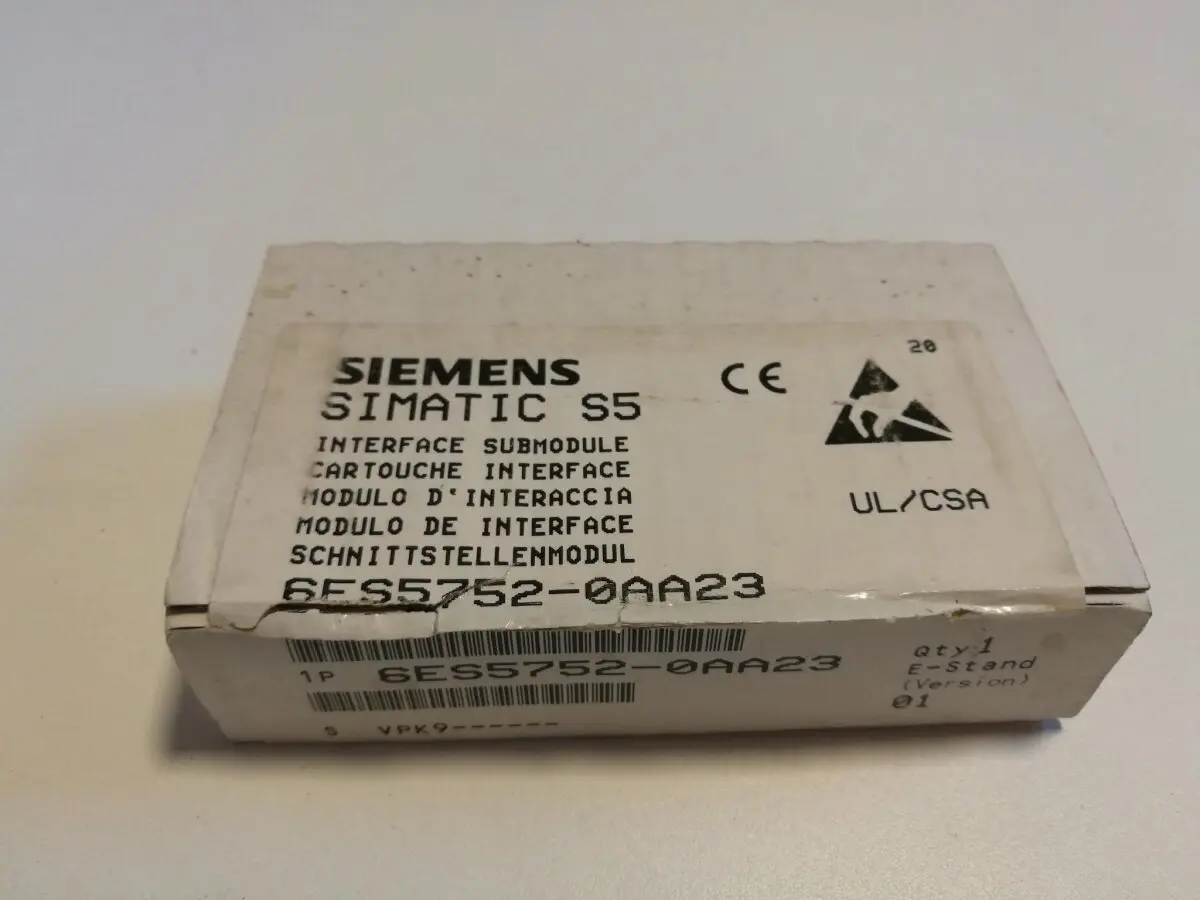 Produktfoto 1 von Siemens Simatic S5 6ES5 752-0AA23 Schnittstellenmodul 6ES5752-0AA23 Submodule