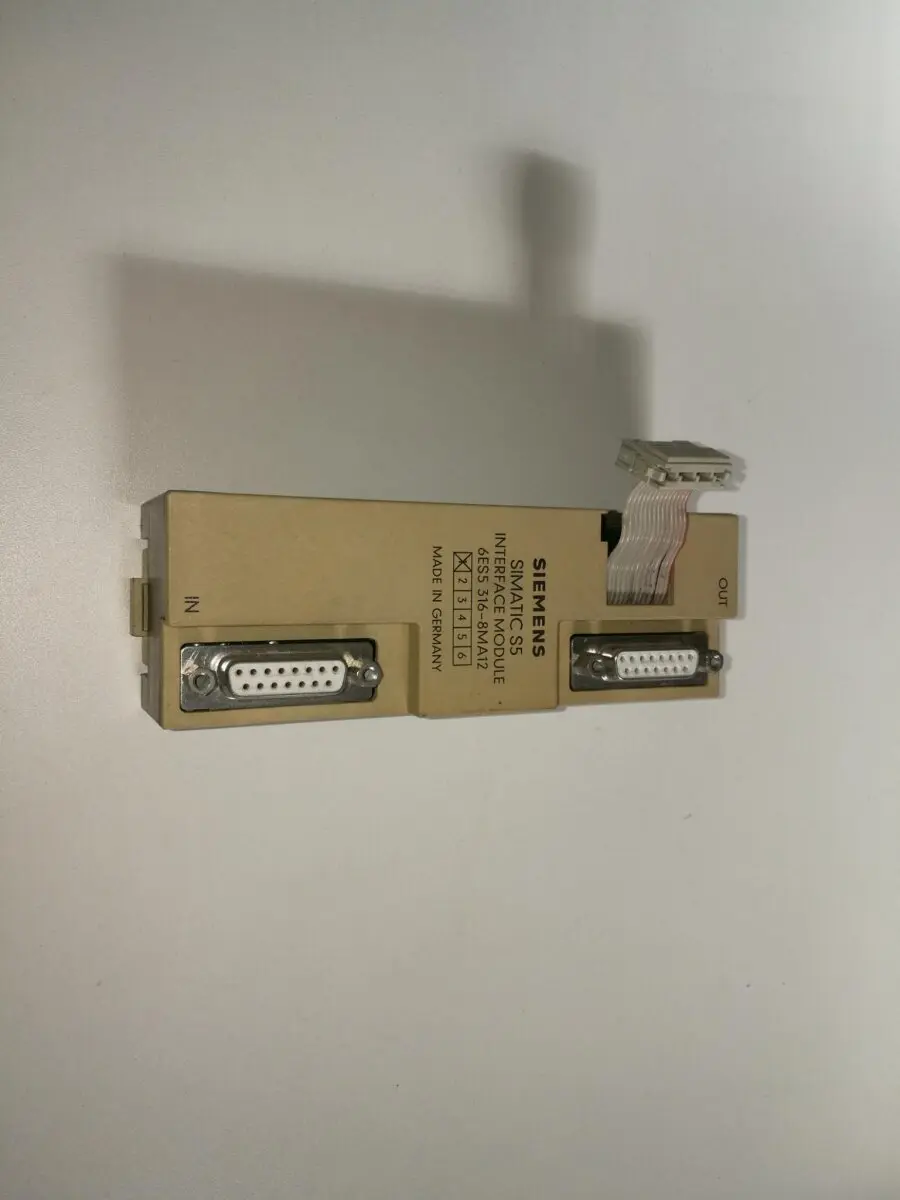 Produktfoto 1 von Siemens Simatic S5 6ES5 316-8MA12 Interface Module 6ES5316-8MA12 IM316