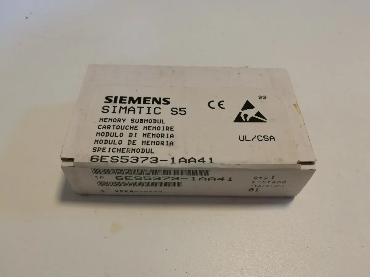 Produktfoto 1 von Siemens Simatic S5 6ES5373-1AA41  Speichermodul 6ES5 373-1AA41 Memory Submodule