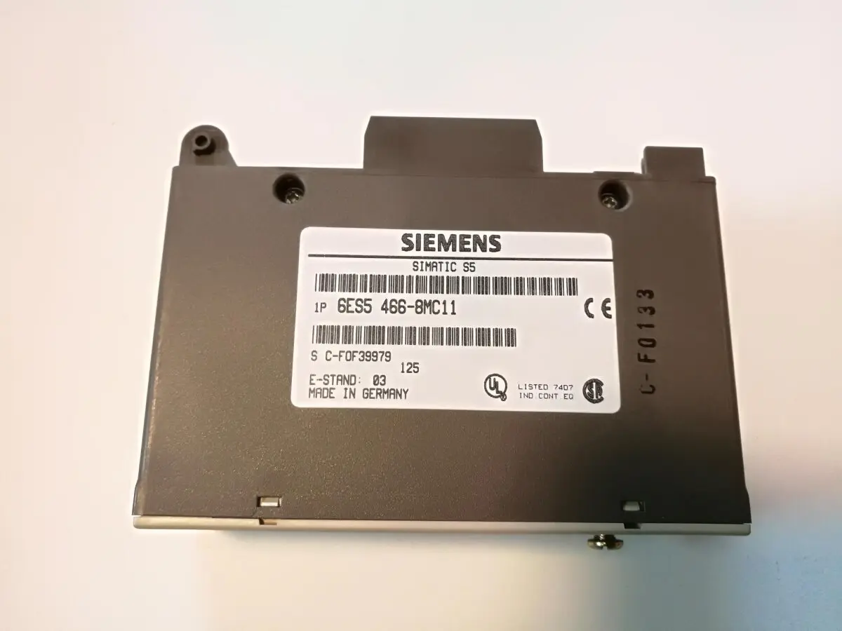 Produktfoto 1 von Siemens Simatic S5 6ES5466-8MC11 Analogeingang 4x 0 bis 10V 6ES5 466-8MC11