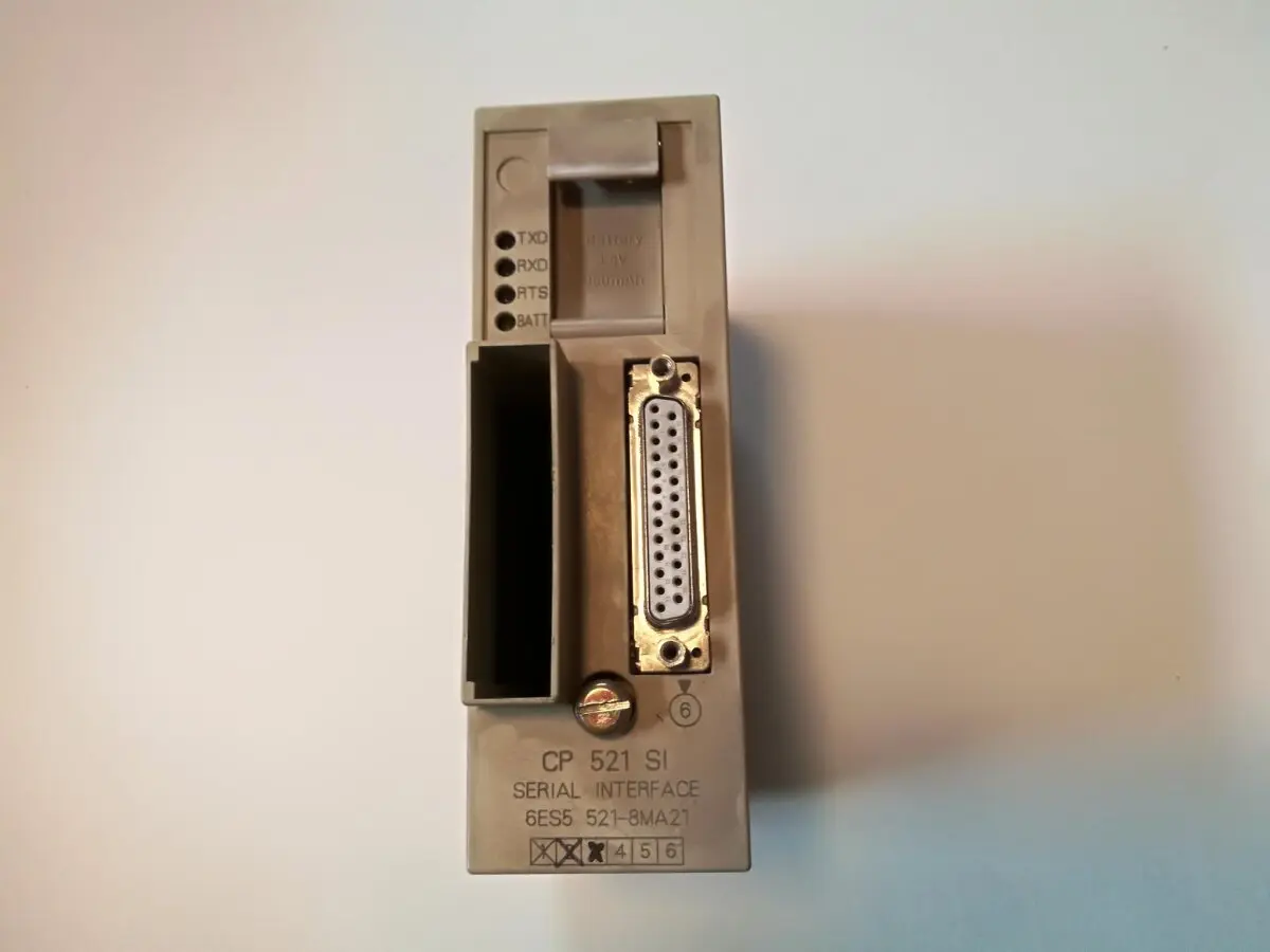 Produktfoto 1 von Siemens Simatic S5 SI521 6ES5521-8MA21 Serielle Schnittstelle 6ES5 521-8MA21