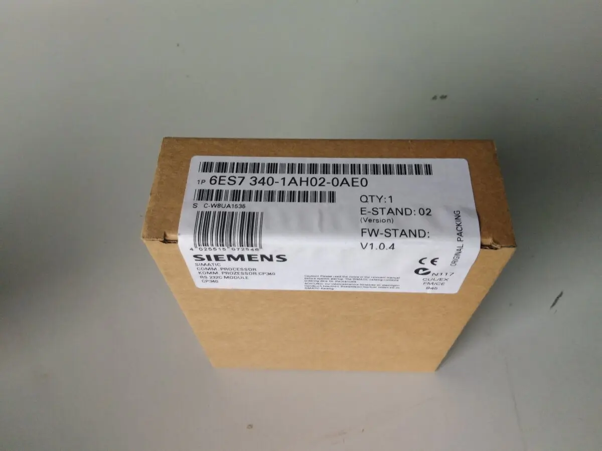 Produktfoto 1 von Siemens SIMATIC S7 Kommunikationsprozessor CP340 6ES7340-1AH02-0AE0 RS232