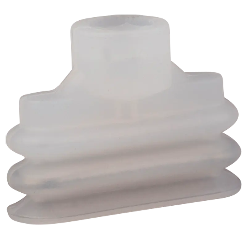 Produktfoto 1 von Oval-Balgensauger 25x8 mm (2,5 Balgen), Silikon transparent