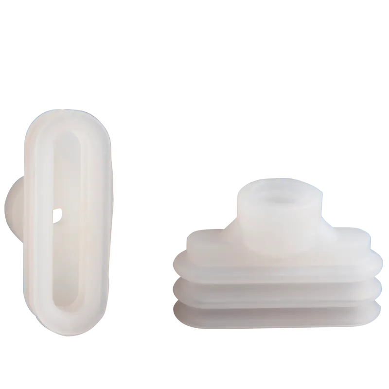 Oval-Balgensauger 45x15 mm (2,5 Balgen), Silikon transparent