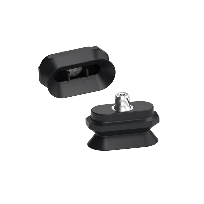 Produktfoto 1 von Ovalsauger 50x25 mm (1,5 Balgen), NBR schwarz