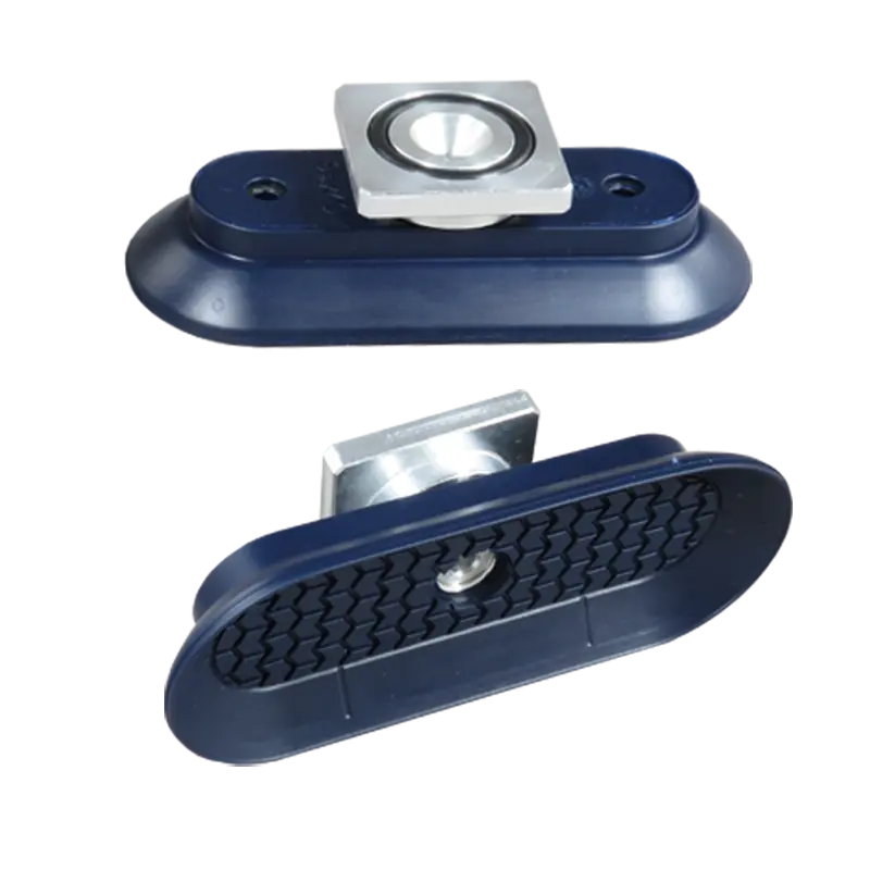 Produktfoto 1 von Oval-Glockensauger 95x40 mm, NBR blau, mit R-Adapter