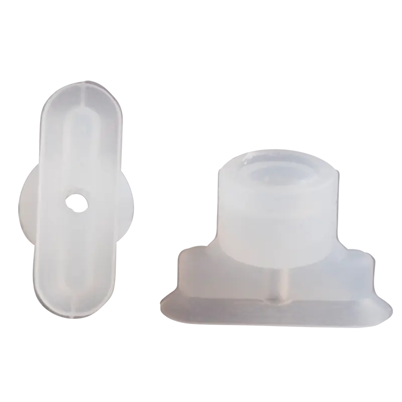 Produktfoto 1 von Ovalsauger 18x6 mm, Silikon transparent