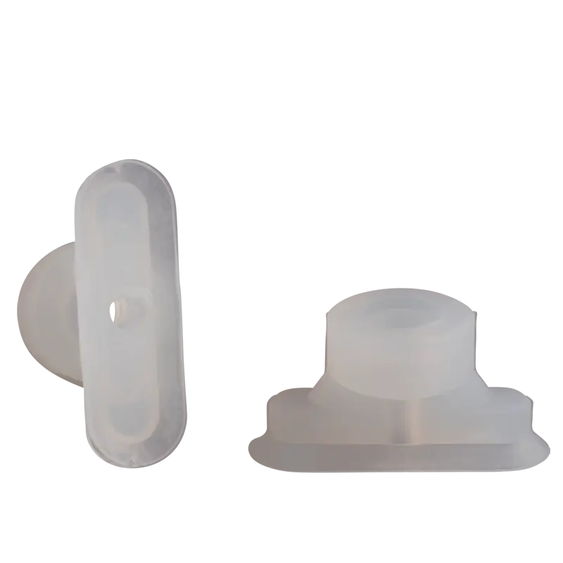 Produktfoto 1 von Ovalsauger 24x8 mm, Silikon transparent