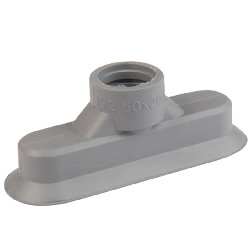 Produktfoto 1 von Ovalsauger 60x20 mm, NBR grau