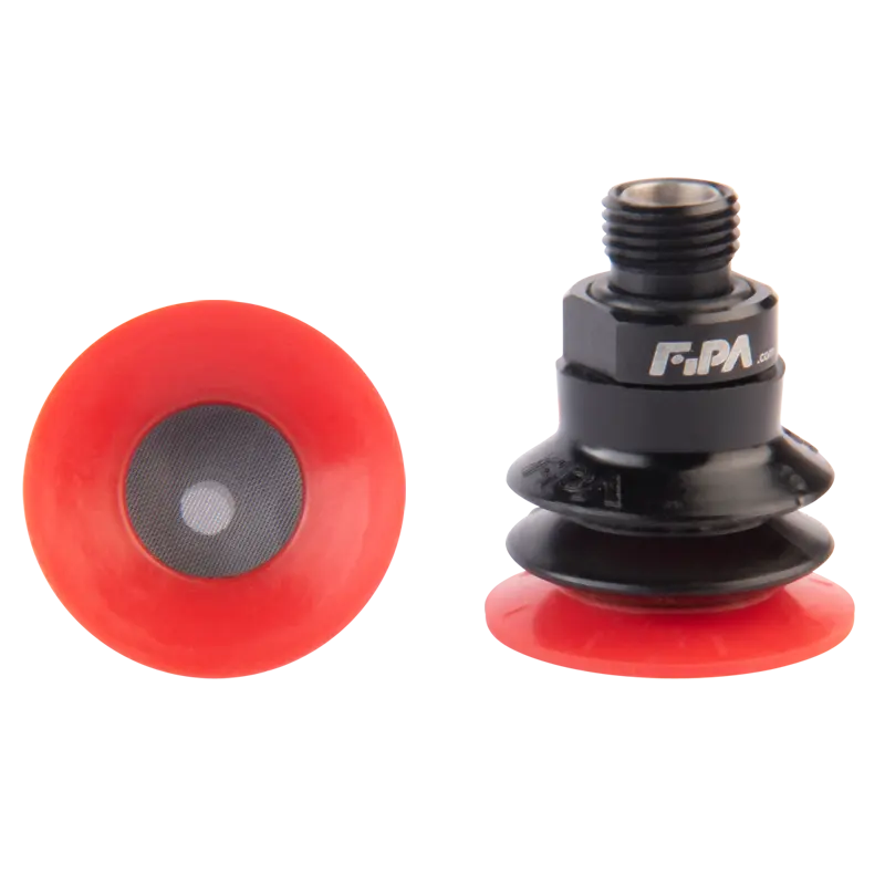 Produktfoto 1 von Balgensauger Ø 26 mm (2,5 Balgen), Varioflex® 30°/60°, mit Verschraubung G1/8-AG