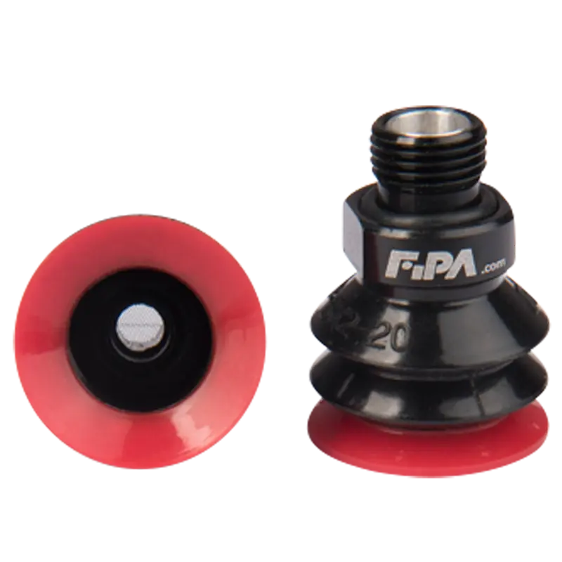 Produktfoto 1 von Balgensauger Ø 21 mm (2,5 Balgen), Varioflex® 30°/60°, mit Verschraubung G1/8-AG