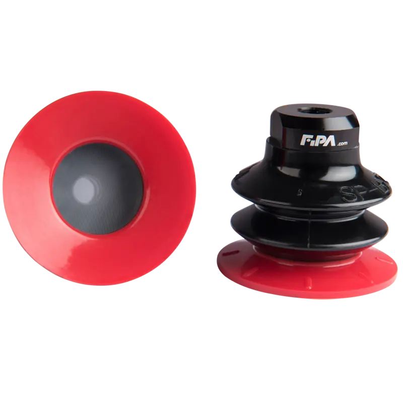 Produktfoto 1 von Balgensauger Ø 53 mm (2,5 Balgen), Varioflex® 30°/60°, mit Verschraubung G1/8-IG