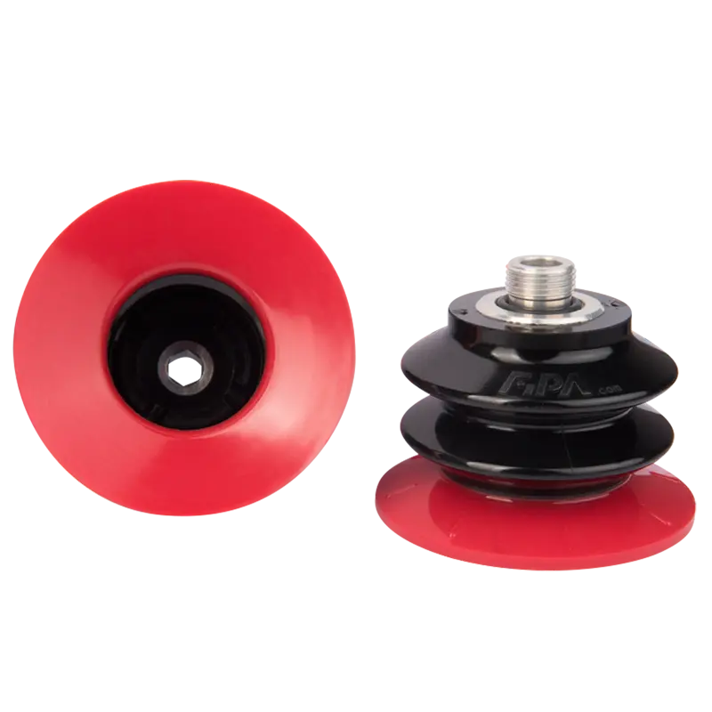 Produktfoto 1 von Balgensauger Ø 77 mm (2,5 Balgen), Varioflex® 30°/60°, mit Verschraubung G3/8-AG