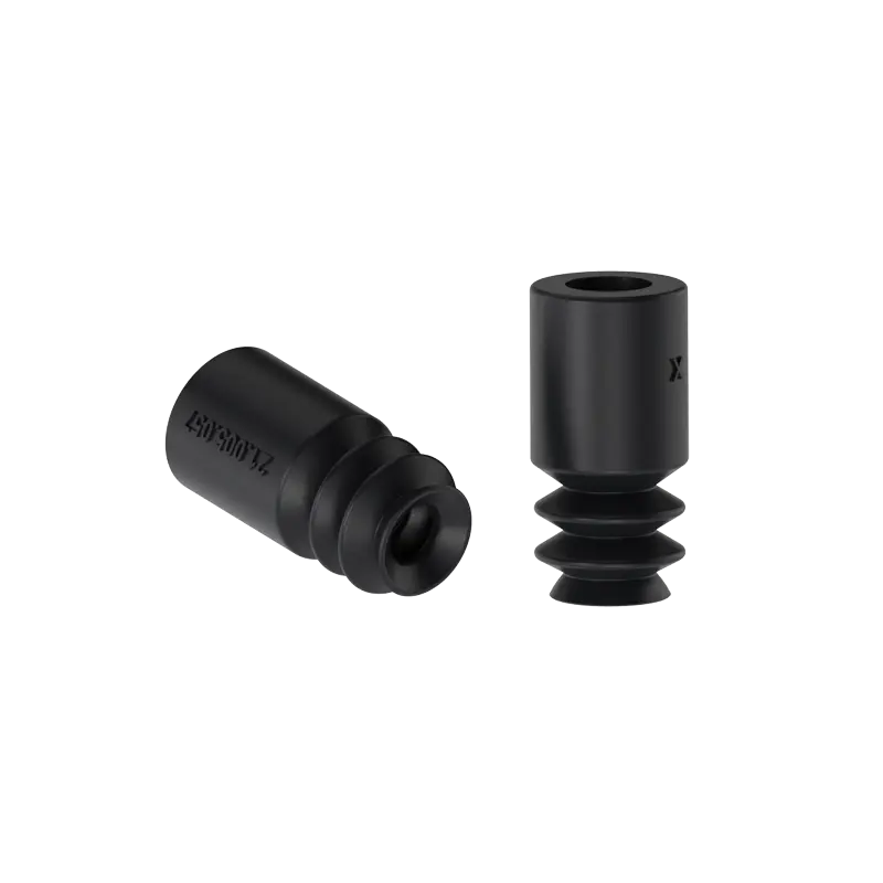 Produktfoto 1 von Balgensauger Ø 5 mm (2,5 Balgen), Silikon schwarz, antistatisch