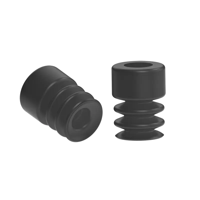 Produktfoto 1 von Balgensauger Ø 7 mm (2,5 Balgen), NBR schwarz