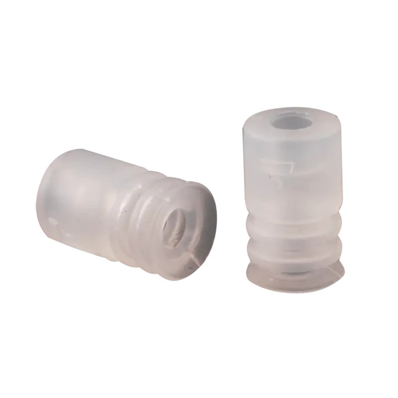Produktfoto 1 von Balgensauger Ø 9 mm (2,5 Balgen), Silikon transparent