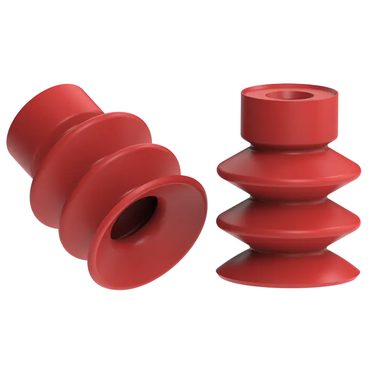 Produktfoto 1 von Balgensauger Ø 18 mm (2,5 Balgen), Silikon rot