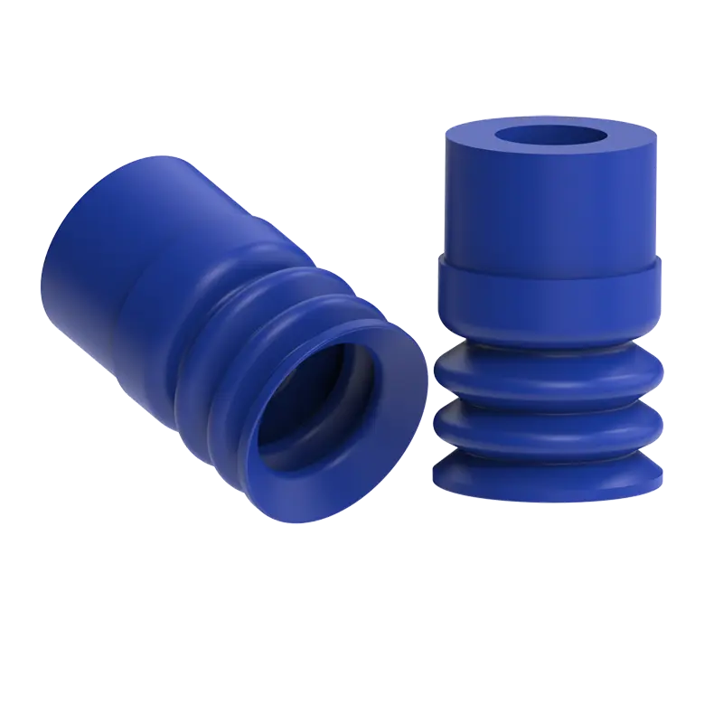 Produktfoto 1 von Balgensauger Ø 10 mm (2,5 Balgen), Silikon blau