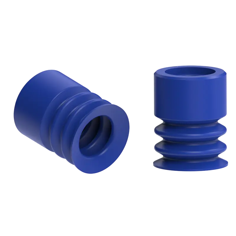 Produktfoto 1 von Balgensauger Ø 10 mm (2,5 Balgen), Silikon blau
