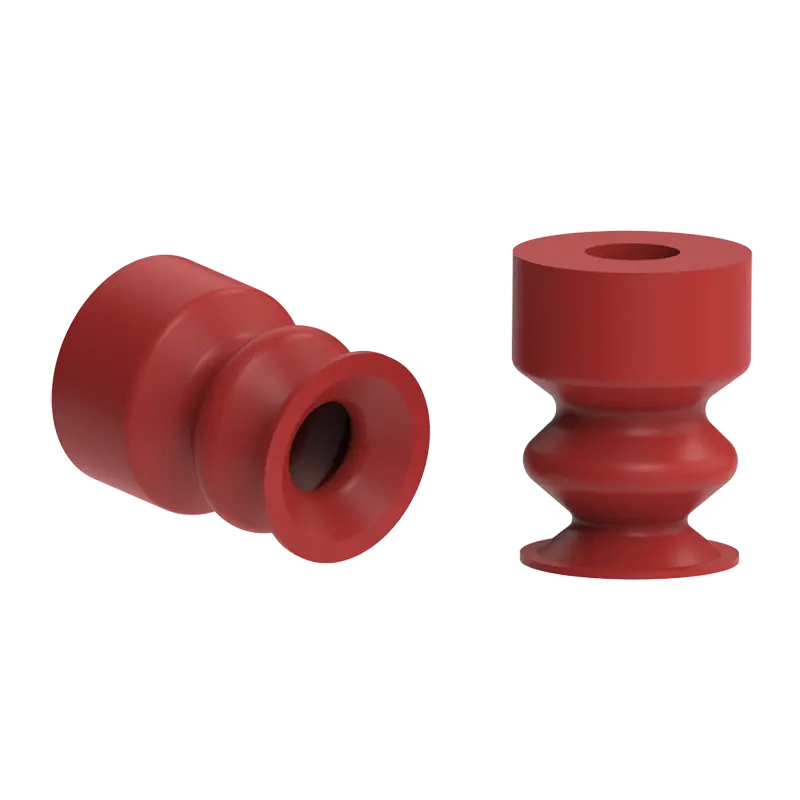 Produktfoto 1 von Balgensauger Ø 11 mm (1,5 Balgen), Silikon rot