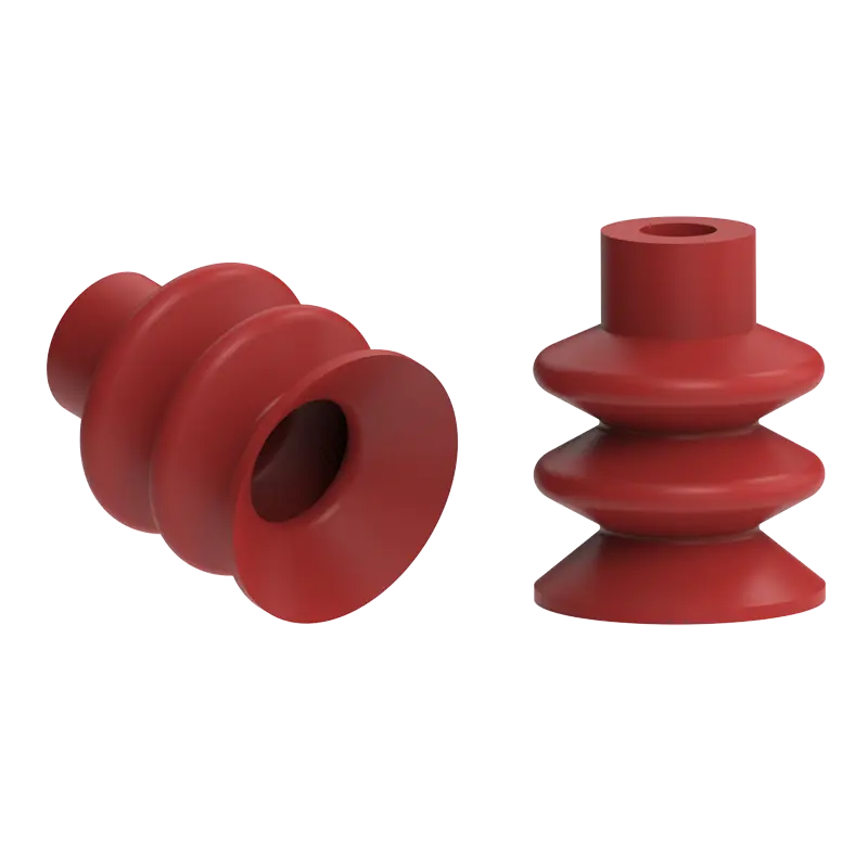 Produktfoto 1 von Balgensauger Ø 30 mm (2,5 Balgen), Silikon rot