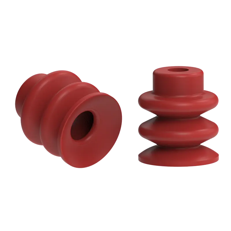 Produktfoto 1 von Balgensauger Ø 30 mm (2,5 Balgen), Silikon rot