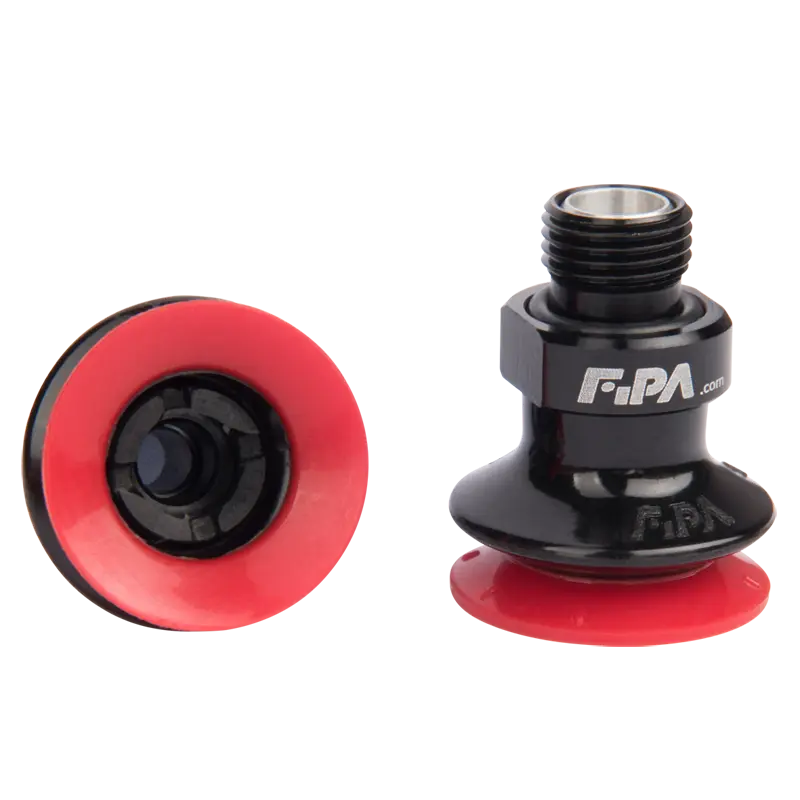 Produktfoto 1 von Balgensauger Ø 21 mm (1,5 Balgen), Varioflex® 30°/60°, mit Verschraubung G1/8-AG