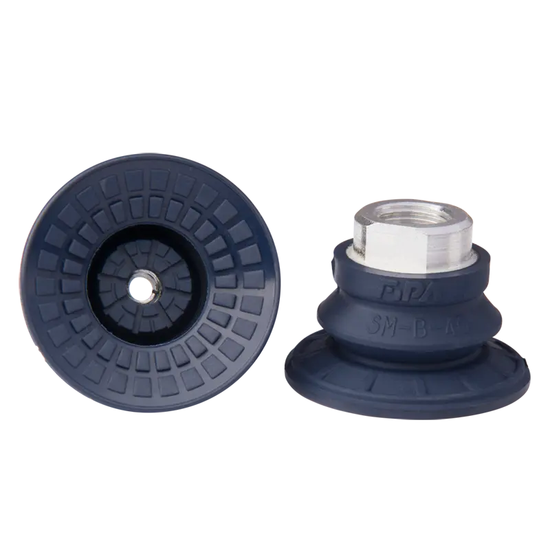 Produktfoto 1 von Balgensauger Ø 42 mm (1,5 Balgen), NBR blau, mit Anschluss G1/4-IG