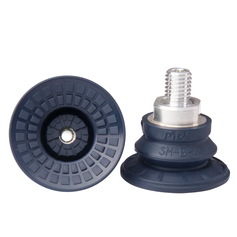 Produktfoto 1 von Balgensauger Ø 42 mm (1,5 Balgen), NBR blau, mit Anschluss M10-AG