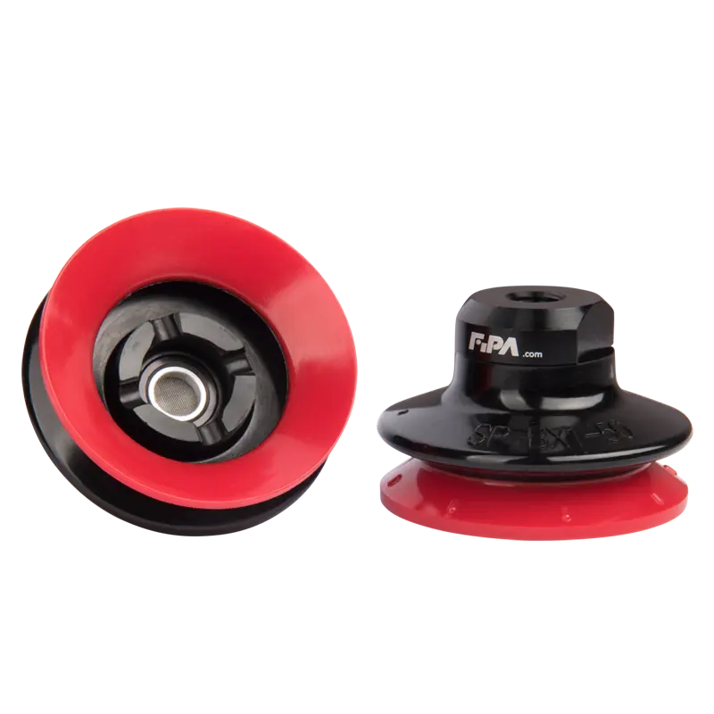 Produktfoto 1 von Balgensauger Ø 53 mm (1,5 Balgen), Varioflex® 30°/60°, mit Verschraubung G1/8-IG
