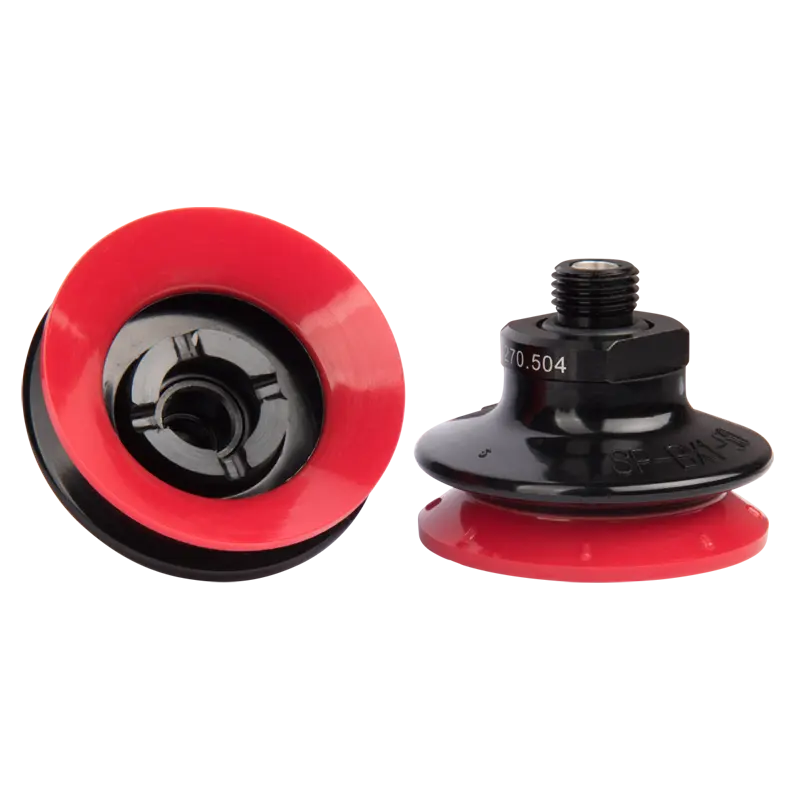 Produktfoto 1 von Balgensauger Ø 53 mm (1,5 Balgen), Varioflex® 30°/60°, mit Verschraubung G1/4-AG