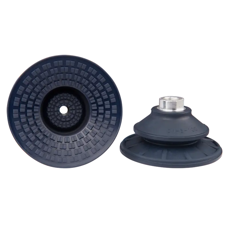 Produktfoto 1 von Balgensauger Ø 103 mm (1,5 Balgen), NBR blau, mit Anschluss G3/8-IG