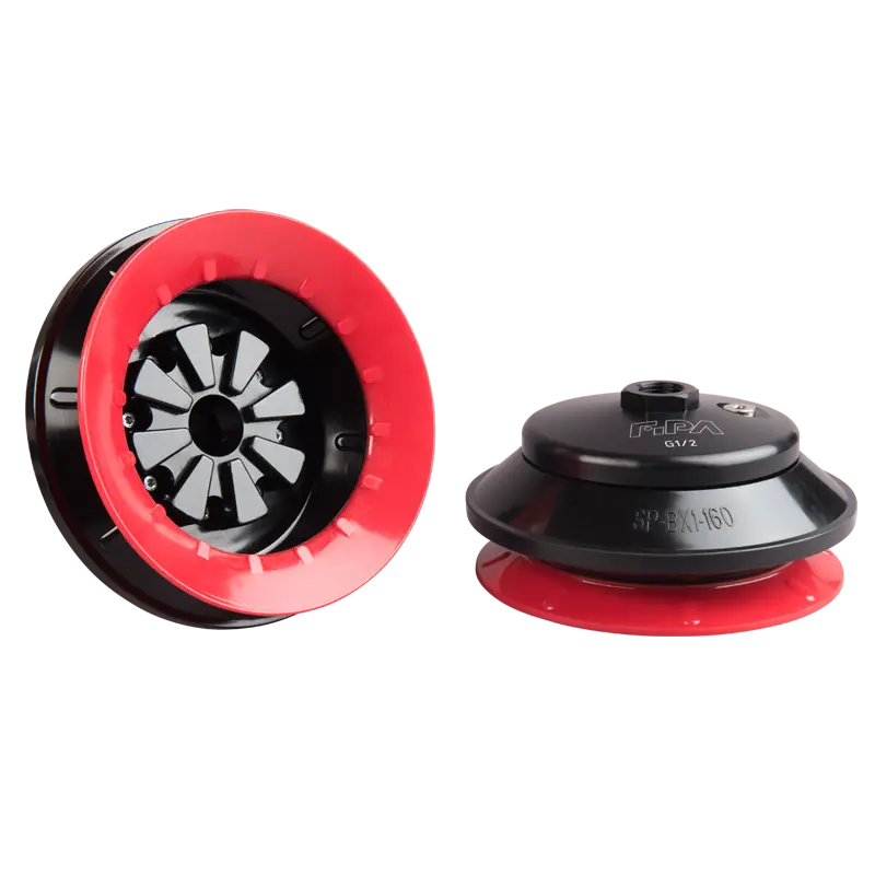 Produktfoto 1 von Balgensauger Ø 160 mm (1,5 Balgen), Varioflex® 30°/60°, mit Anschluss G1/2-IG