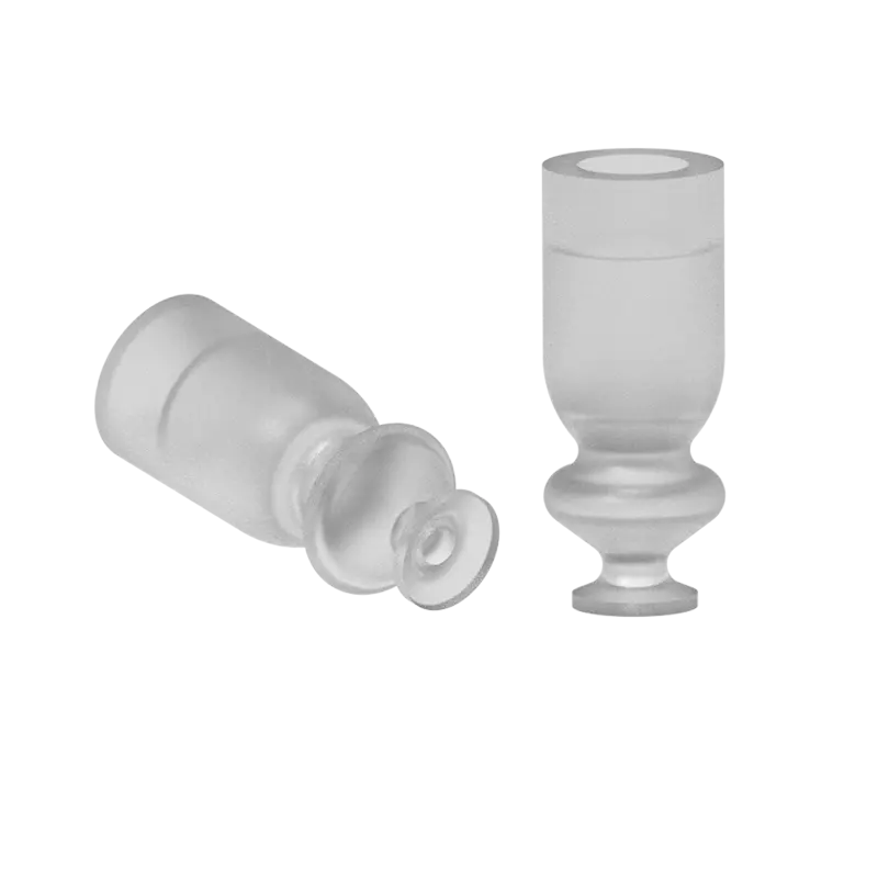 Produktfoto 1 von Balgensauger Ø 4 mm (1,5 Balgen), Silikon transparent